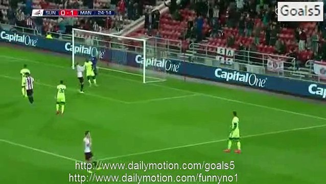 Sunderland 1 - 4 Manchester City All Goals and FULL Highlights Capital One Cup 22-9-2015