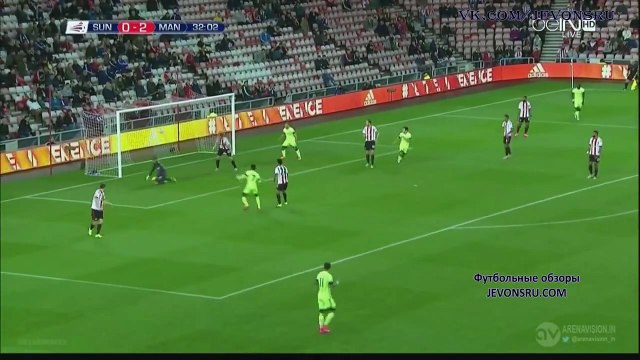 Sunderland 1 - 4 Manchester City All Goals and Full Highlights 22/09/2015 - Capital One Cup