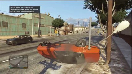 GTA V : Car Crashes and Accidents Montage #1 [Full Episode]