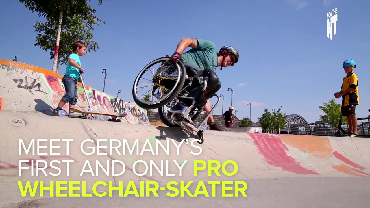 Meet Germany's Only Pro Wheelchair-Skater