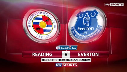 Reading 1-2 Everton (Capital One Cup)