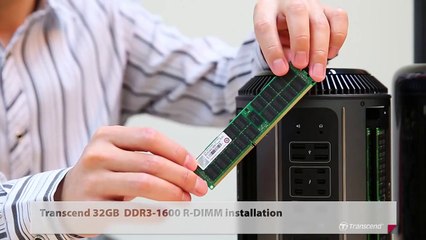 Transcend JetMemory ile Mac Pro Belleğini 128 GB'da kadar yükseltebilirsiniz