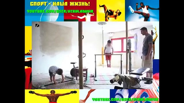 Самые сильные дети в мире(5 и 7 лет).Братья Клауди и Джулиан!