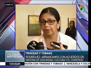 Trinidad y Tobago estrecha relaciones en diversas áreas con Venezuela