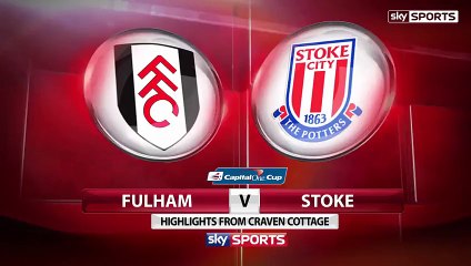 Fulham vs Stoke City 0 - 1 Highlights (Capital One Cup) September 22,2015