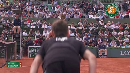 31. M. Sharapova v. S. Stosur 2015 French Open Women s Highlights   R32