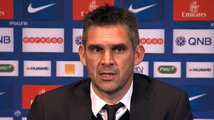 Jocelyn Gourvennec après PSG-EAG