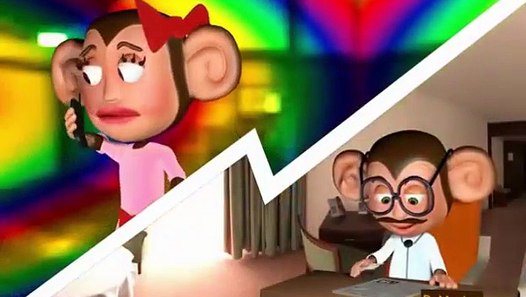 Five Little Monkeys Rhymes - 2015 Kids Nursery rhymes Songs - Watch