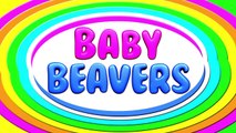 Chant the Alphabet #2 | Learn the ABCs with Baby Beavers, Fun & Colorful Educational Video