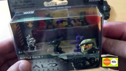 MEGA BLOKS my last figures from the HALO UNIVERSE [METAL SERIE]