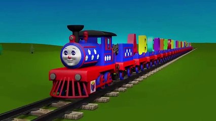 Apprendre lalphabet en français avec le train Tchou Tchou ! Chansons pour petits en franç