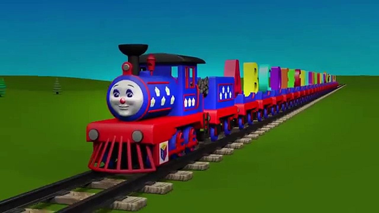 Apprendre lalphabet en français avec le train Tchou Tchou ! Chansons pour petits en franç