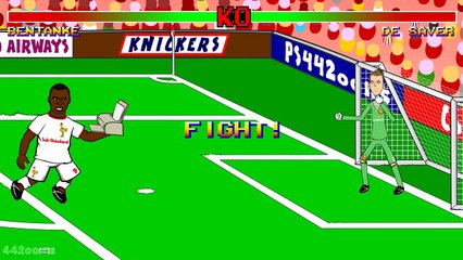 MAN UTD vs LIVERPOOL 3 1 (Martial & Benteke Streetfighter Parody Goal Highlights 2015 funn