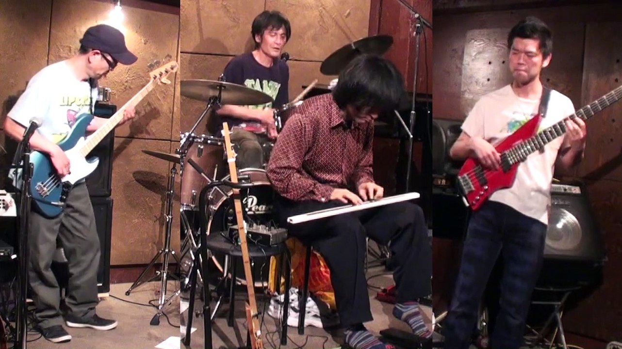 "Rice Ball Vender" by ワナナバニ園 Taiwanese Pop played by the band feat. Ribbon Controller  熊田央、ALI、種石幸也、尾上祐一