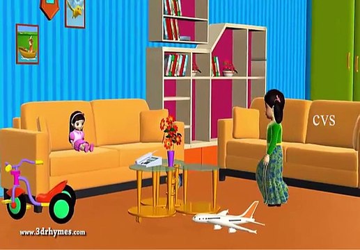 Miss Molly had a dolly - 3D Animation - English Nursery Rhymes - 3d Rhymes - Kids Rhymes - for children Poem