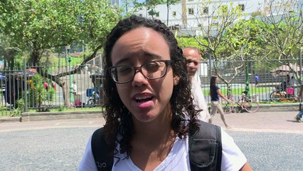 Brasileños lamentan una crisis económica