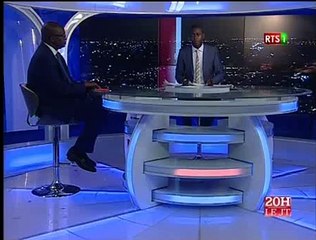 Abdou Latif Coulibaly invité du JT de la RTS du 22 sept 2015