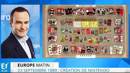 23 septembre 1889, Création de Nintendo