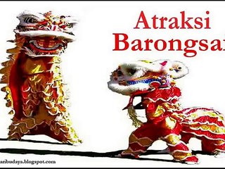 Barongsai Gagal Lompat Jatuh Ke Air Saat Atraksi Barongsai
