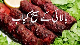 Malai Seekh kabab recipe in urdu