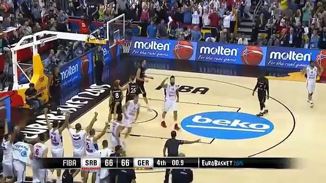 Nemanja Bjelica son saniyede Almanlar'ı yıktı!