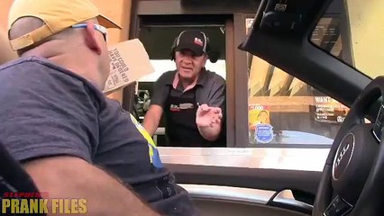 HAIR IN MY FOOD DRIVE THRU #PRANK