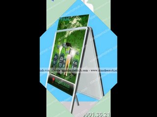 Xuởng sản xuất standee mô hình,standee khung sắt giá rẻ
