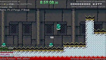 Il crée le niveau le plus dur à Super Mario et met 9h pour le finir!