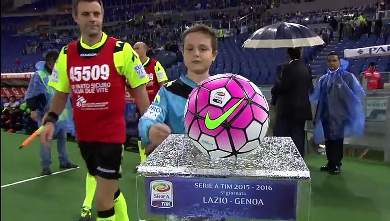 Lazio 2 – 0 Genoa (Serie A) Highlights September 24,2015