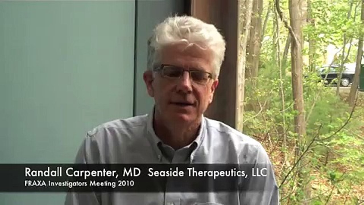 Randall Carpenter at FRAXA Investigators Meeting