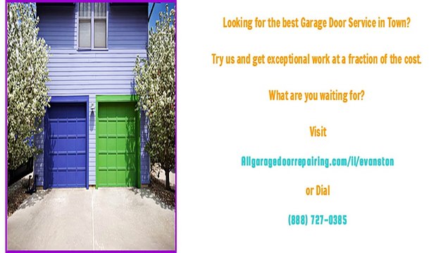 Evanston, IL Garage Door Parts Repair & Replacement