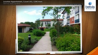 Location Appartement, Cusset (03), 520€/mois