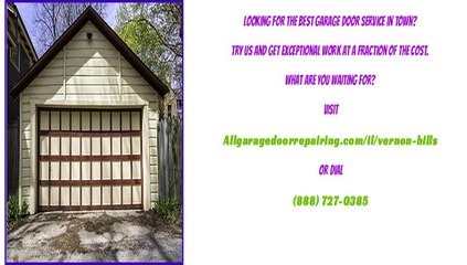 Vernon Hills, IL Expert Garage Door Repair