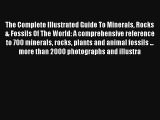 The Complete Illustrated Guide To Minerals Rocks & Fossils Of The World: A comprehensive reference