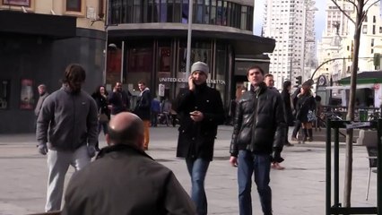 CRISTIANO RONALDO IN DISGUISE, skills and freestyle