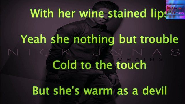 Nick Jonas Chains Karaoke lyrics