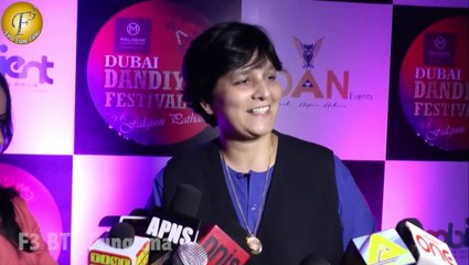 PRESS CONFERENCE OF DUBAI DANDIYA FESTIVAL 2015 WITH FALGUNI PATHAK