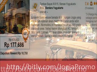 Penginapan jogja murah dekat  stasiun lempuyangan