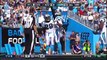 Touchdown acrobatique impressionnant de Cam Newton en NFL