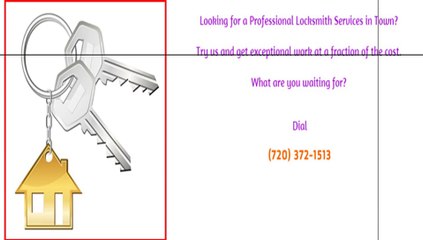 Brighton, CO 24/7 Lock And Key Services