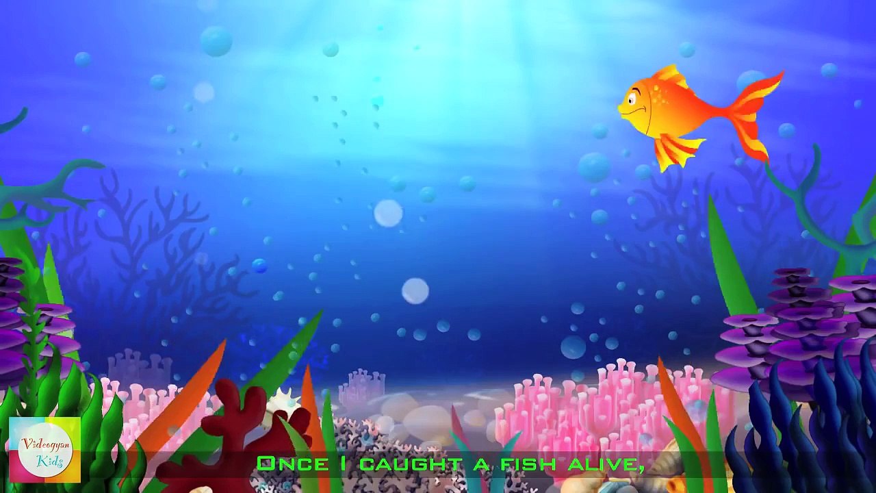 12345 Once I Caught a Fish Alive - Nursery Rhymes For Children