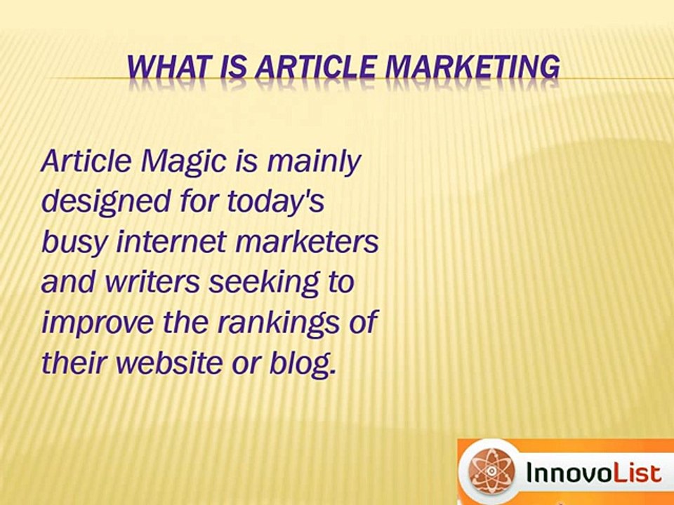 Article Magic