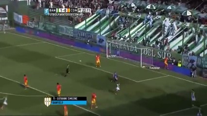 Le but collectif sensationnel de Banfield (Argentine)