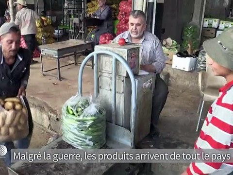 Aux Halles de Damas, la Syrie retrouve les saveurs de son unité