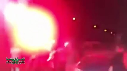 جماهير الرجاء تحاصر حافلة الفريق بمحطة الأداء وتحتفل بالتأهل لنصف نهائي كأس العرش 2015