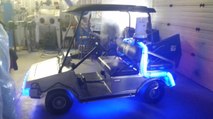 Retour vers le Futur - La voiture de golf DeLorean