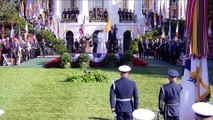 POPE in US: Welcoming ceremony at the South Lawn of the White House (REPLAY) (2015-09-23 14:39:57 - 2015-09-23 16:47:16)