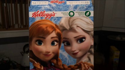 frozen disney toys Olaf Elsa Kellog's breakfast kids videos children enfants