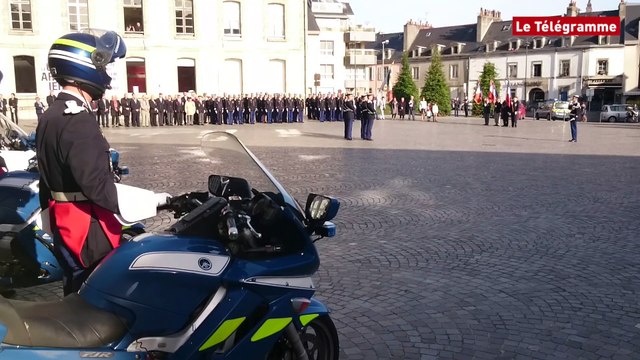Quimper. Le nouveau patron des gendarmes du Finistère installé