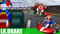 COURSE DE FOLIE - super mario kart